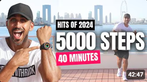5000 Steps 40 minutes
